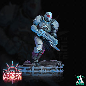 3D Printed Archvillain Games Arderite Light Infantry Blind Faith - Ardere Syndicate 28 32mm D&D