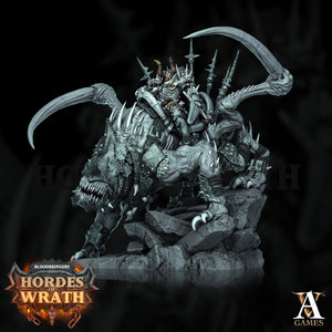 3D Printed Archvillain Games Bloodbringers - Hordes of Wrath Harbinger of Gorkal 28 32mm D&D