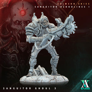 3D Printed Archvillain Games Sanguitor Ghouls Crimson Skies - Sanguitor Bloodlines Bloodright - Anathema 28 32mm D&D