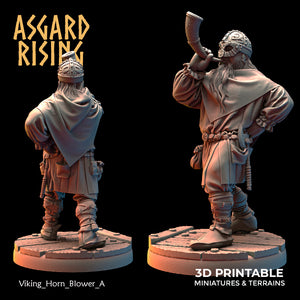 3D Printed Asgard Rising Viking Sailors Rowers 28 32 mm Wargaming DnD