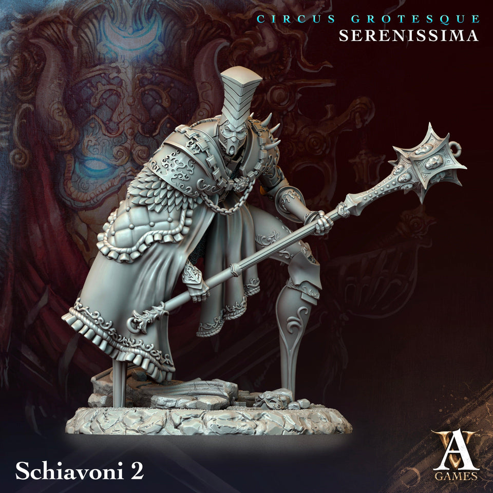 3D Printed Archvillain Games Circus Grotesque - Serenissima Schiavoni 28 32mm D&D - Charming Terrain