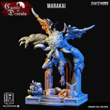 3D Printed Clay Cyanide Castle of Dracula - Marakai 28mm 32mm D&D - Charming Terrain