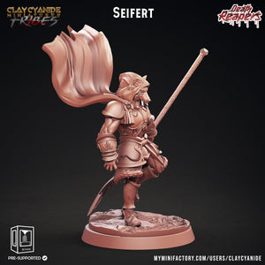 3D Printed Clay Cyanide Death Reapers Factions Tribes Ragnarok D&D - Charming Terrain