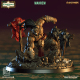 3D Printed Clay Cyanide Mahrem Ethiopian Mythos 28 32 mm D&D - Charming Terrain