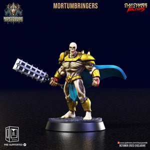 3D Printed Clay Cyanide Mortumbringers Mortisbane Revenants 28 32 mm D&D - Charming Terrain