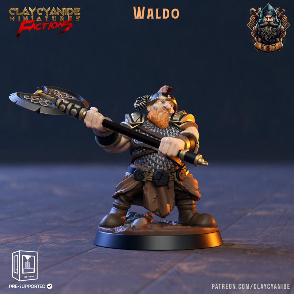 3D Printed Clay Cyanide The Bobbits Factions Ragnarok D&D - Charming Terrain