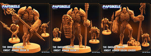3D Printed Papsikels June 2023 Scifi - Aliens Vs Humans Part 5 The Omega Battle Knight Armor Golem Set 28mm 32mm - Charming Terrain