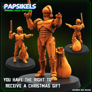 3D Printed Papsikels You Have The Right To Receive A Christmas Gift 28mm 32mm - Charming Terrain
