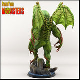 3D Printed Print your Monster Chtulhu 28 32mm D&D - Charming Terrain