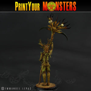 3D Printed Print Your Monsters Dark Tree Men The Shadowcreep Wood Set 28mm - 32mm D&D Wargaming - Charming Terrain