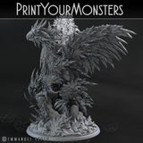 3D Printed Print Your Monsters Hoarfrost Dragon The Wrath of Gloomrime Monsters Part I Set 28mm - 32mm D&D Wargaming - Charming Terrain