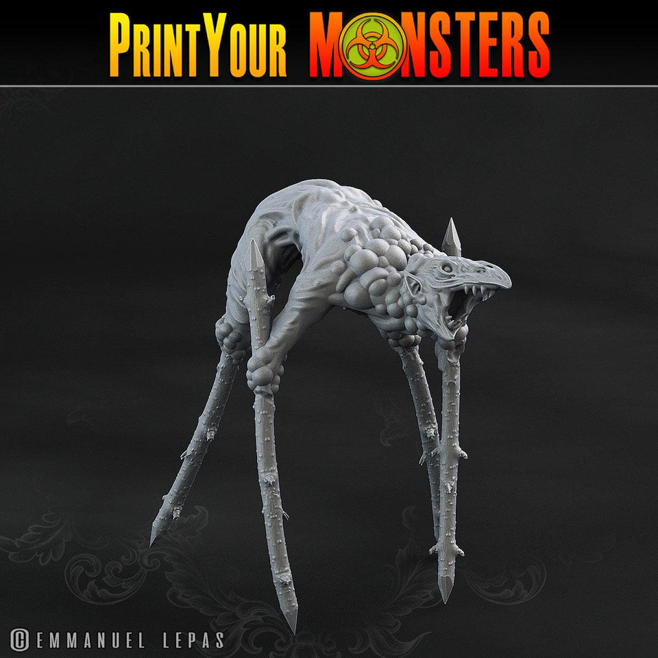 3D Printed Print Your Monsters Plague Men Plague Army Of Spooky Swamp Set 28mm - 32mm D&D Wargaming - Charming Terrain