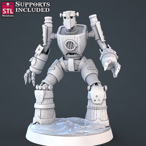 3D Printed STL Miniatures Constructor Set | 28 - 32mm War Gaming D&D - Charming Terrain