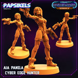 3D Printed Papsikels - Cyber Saga Episode 2 Aia Panela Cyber Edge Hunter - 28mm 32mm