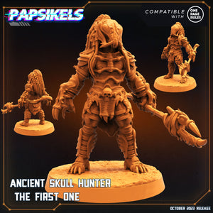 3D Printed Papsikels Ancient Skull Hunter The First One 28mm 32mm
