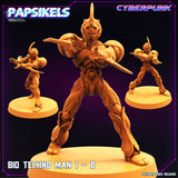 3D Printed Papsikels Bio Techno Man 1B Bio Techno Man Set 28mm 32mm
