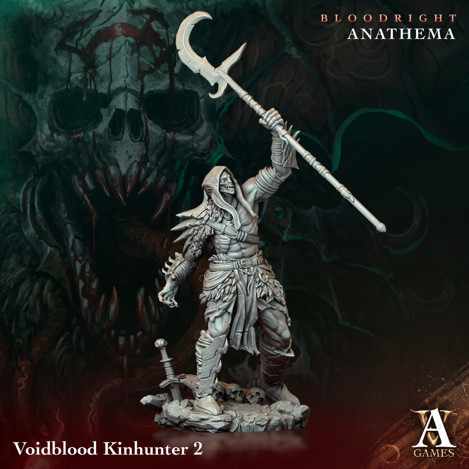 3D Printed Archvillain Games Voidblood Kinhunter Bloodright - Anathema 28 32mm D&D
