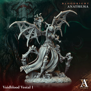 3D Printed Archvillain Games Voidblood Vestal Bloodright - Anathema 28 32mm D&D