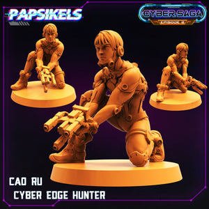 3D Printed Papsikels - Cyber Saga Episode 2 Cao Ru Cyber Edge Hunter - 28mm 32mm