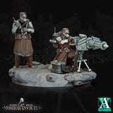 3D Printed Archvillain Games Deadmen Brigade - Morior Invictus Morior Heavy Infantry 28 32mm D&D