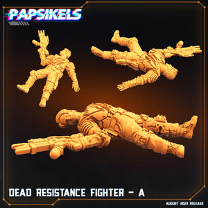 3D Printed Papsikels Xenowars Genesis Dead Resistance Fighter Set 28mm 32mm