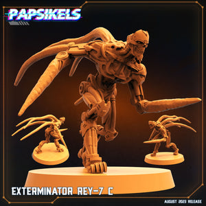 3D Printed Papsikels Xenowars Genesis Exterminator Ret 7 Set 28mm 32mm
