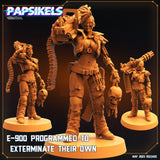 3D Printed Papsikels May 2023 Scifi - Star Entrance - Into The Multi World Set E 900 Reprogrammed To Exterminate Their Own 28mm 32mm