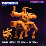 3D Printed Papsikels May 2023 Cyberpunk Fkmsa Battle Droid Set 28mm 32mm