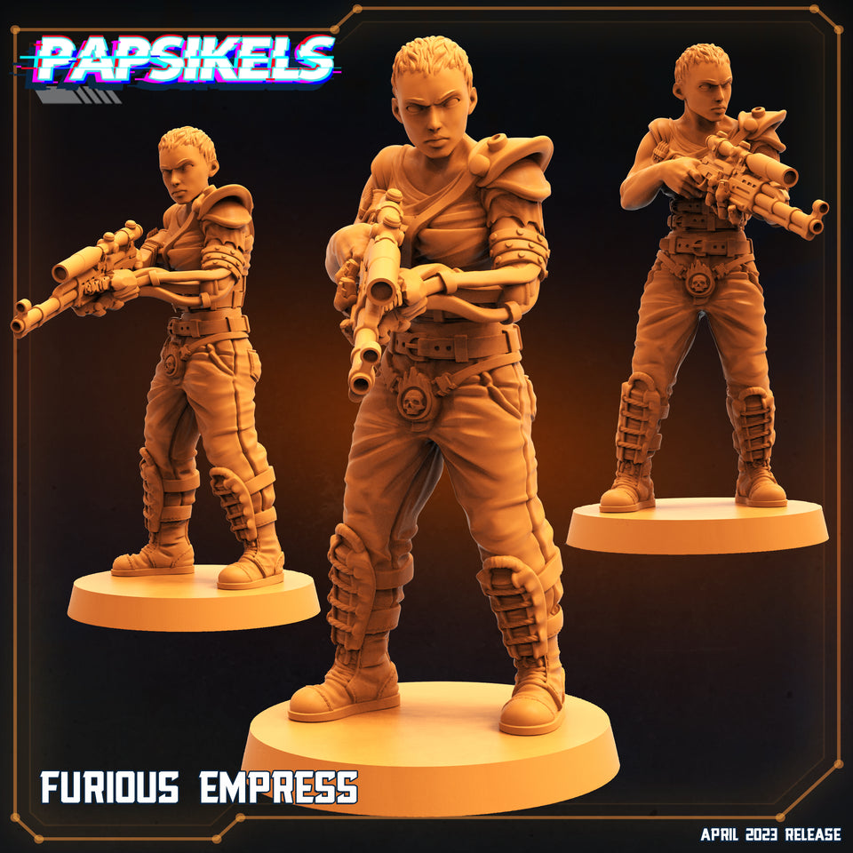 3D Printed Papsikels - Furious Empress - 28mm 32mm