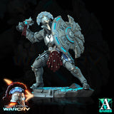 3D Printed Archvillain Games Hellas Eternal - Warcry Oplites 28 32mm D&D