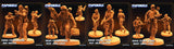 3D Printed Papsikels June 2023 Scifi - Aliens Vs Humans Part 5 Human Colonial Set 28mm 32mm