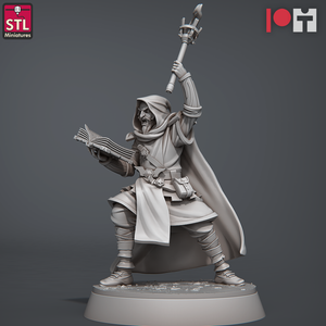 3D Printed STL Miniatures Inquisitors Set 28 - 32mm War Gaming D&D