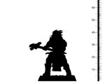 3D Printed Clay Cyanide Mortisbane Reaper Set Mortisbane Titans Set 28 32 mm D&D