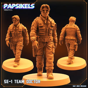 3D Printed Papsikels May 2023 Scifi - Star Entrance - Into The Multi World Set SE-1 Team 28mm 32mm