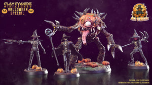 3D Printed Clay Cyanide Grimroot The Jack Syndicate Set 28 32 mm D&D