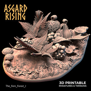 3D Printed Asgard Rising The Fern Forest 28 32 mm Wargaming DnD