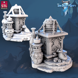 3D Printed STL Miniatures The Frost City Treasure Tokens 28 - 32mm War Gaming D&D