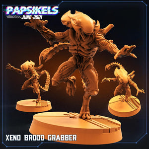 Copy of 3D Printed Papsikels Xeno Brood Set Aliens vs Humans Part 2 28mm 32mm - Charming Terrain
