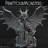 3D Printed Print your Monster Robot Dragon 28 32mm D&D