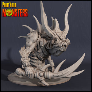 3D Printed Print your Monster Fishmen 28 32mm D&D