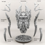 3D Printed Print your Monster Giant Mounted Forest Creature 28 32mm D&D