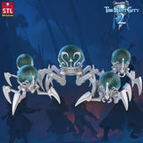 3D Printed STL Miniatures Glass Spiders The Frost City 2 28 - 32mm War Gaming D&D