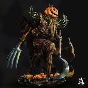 3D Printed Archvillain Games Pumpkin Horror 28 32mm D&D