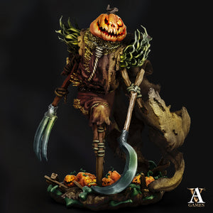 3D Printed Archvillain Games Pumpkin Horror 28 32mm D&D