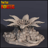 3D Printed Print Your Monsters Round Plant 1 Carnivorous Plants Set 28mm - 32mm D&D Wargaming