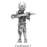 3D Printed Print Your Monsters Dark Elves Crossbowman Set 28mm - 32mm D&D Wargaming