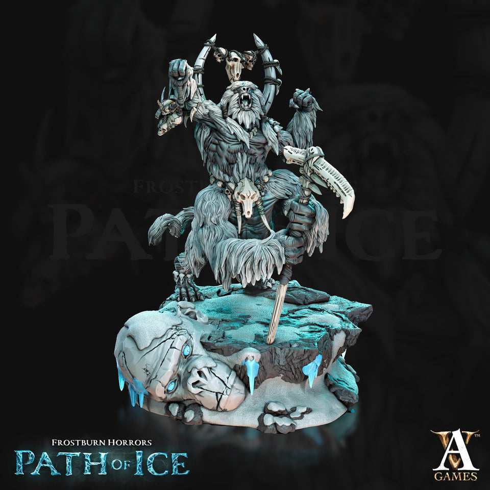 3D Printed Archvillain Games Apalumi Frostburn Horrors - Path of Ice 28 32mm D&D - Charming Terrain