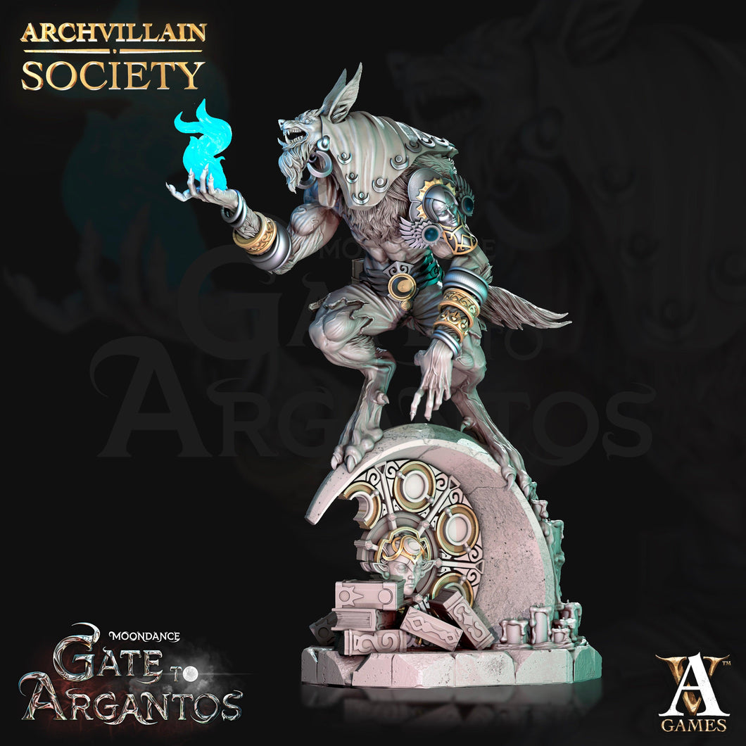 3D Printed Archvillain Games Auric Lintor Professor Moondance - Gate to Argantos 28 32mm D&D - Charming Terrain