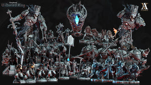 3D Printed Archvillain Games Lapis Erratica - Gravebound The Unburied King 28 32mm D&D - Charming Terrain