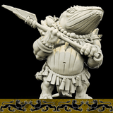 3D Printed Bestiary Vol. 4 Nafarrate - Xjemi Whale Warrior 32mm Ragnarok D&D - Charming Terrain